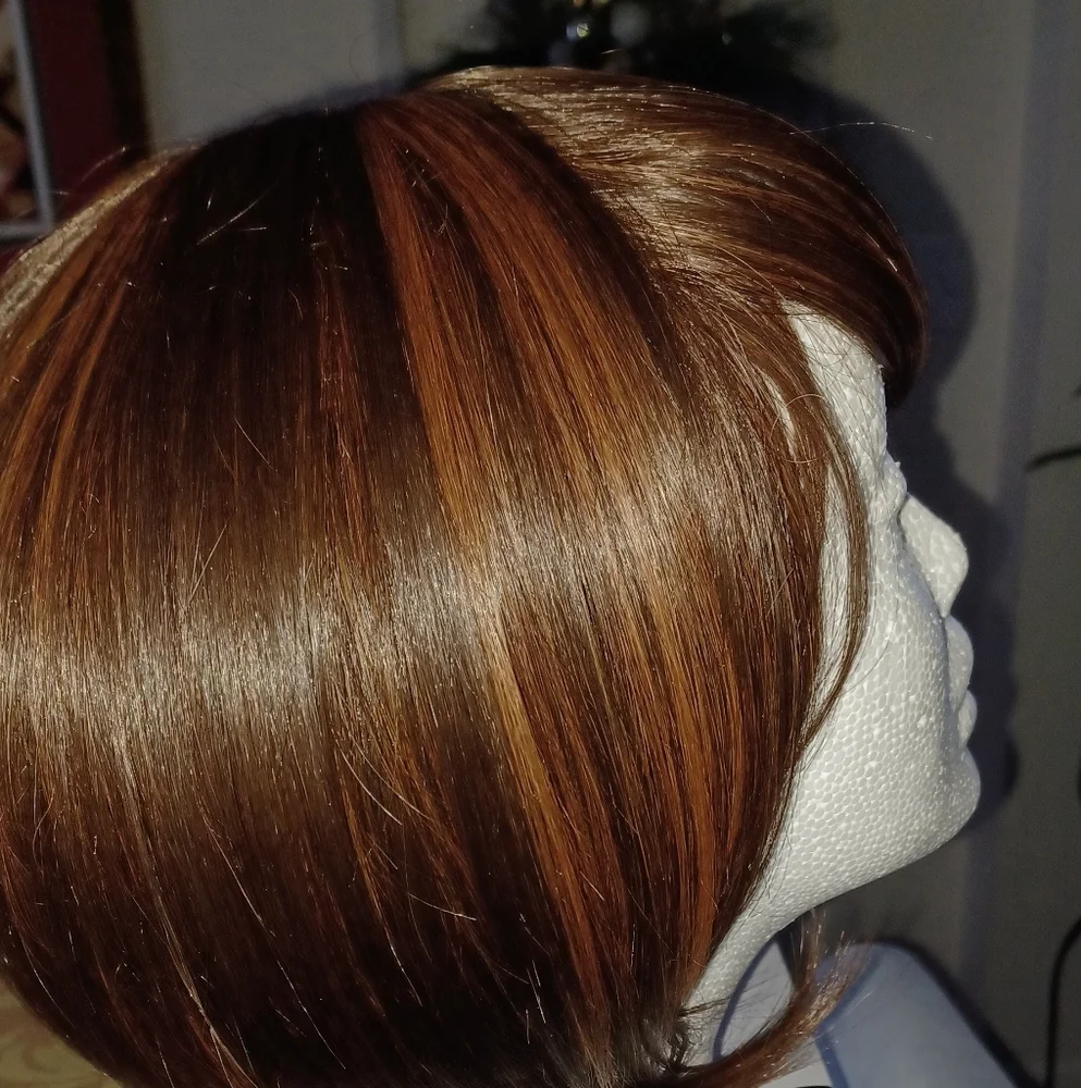 Elegant Brown Women's Wig - Picture 3 of 4